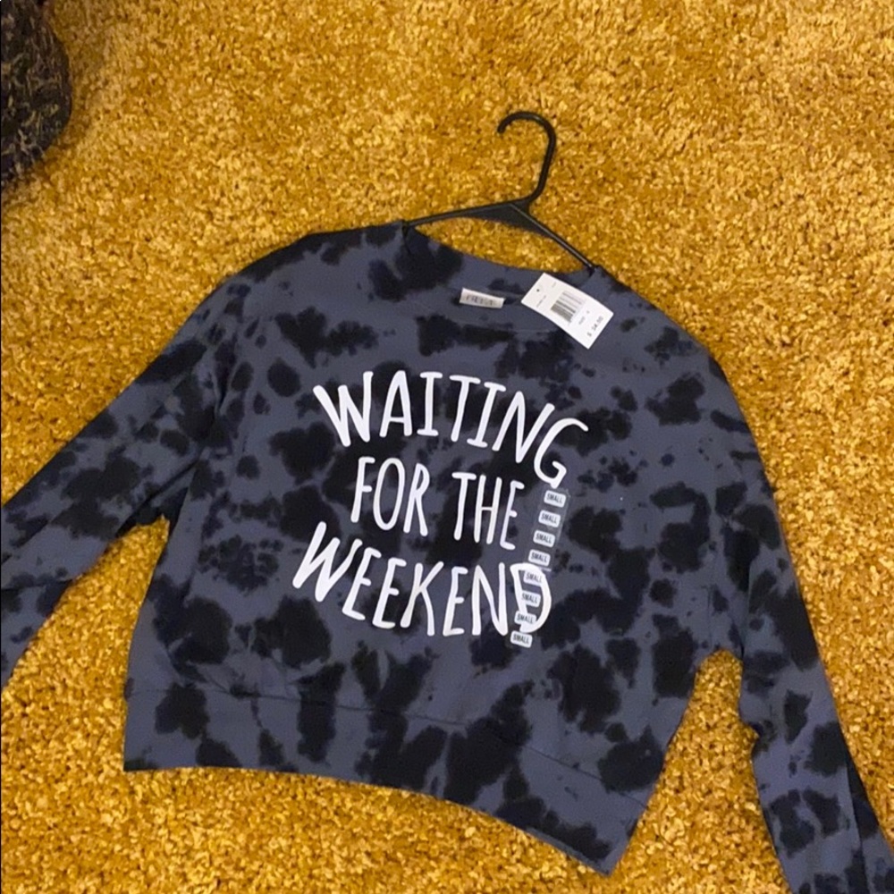 Tie Dye crop sweater